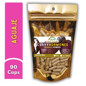 CurvyHormones - Aguaje Powder - 100g - 100% Natural Buriti - Big Breast Supplement