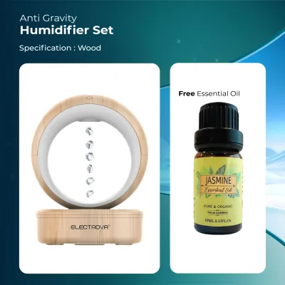 Electrova Anti Gravity Humidifier with Ultrasonic Mist & Aroma Diffuser