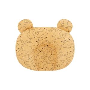 Infant Pillow Breathable Design For Newborns 0-12 Months Ergonomic Support Car Seat Safe Lightweight Washable Baby Travel Essential