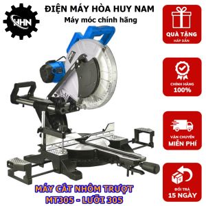 Máy Cắt Nhôm Trượt Cưa Gỗ MITER MT305 - Công suất 2200W - Lưỡi 305mm - HÀNG CHÍNH HÃNG - BẢO HÀNH TOÀN QUỐC