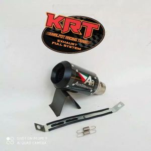 SILINCER KNALPOT AR AUSTIN NINJA 250FI CBR VIXION R15 NMAX VARIO JUPITER SATRIA 150 MODIF RACING