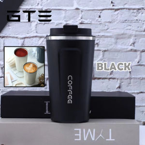 GTE 304 Stainless Steel Double Wall Vacuum Insulated Coffee Thermal Cup with Screw On Lid - Fulfilled by GTE SHOP