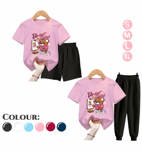 Setelan Celana Anak Perempuan DISTURB Ukuran S-XL