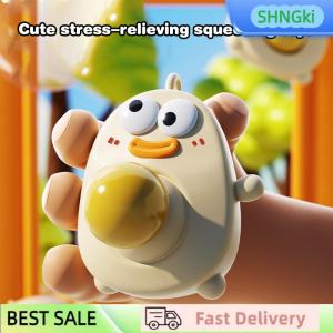 SHNGki Cute Egg Squeeze Toy Anxiety Stress Relief Sensory Antistress Toys For Adults Birthday Christmas Gift