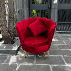 Bộ Ghế Sofa Đơn Hình Vỏ Sò 80*80*83CM - Ghế Thư Giãn Cho Tiệm Nail ( Nails) Kèm Bục Đơn /Đôi Hình Chụp Thật