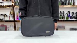 Spot #Salon Hairdressing Tool Bag Hairstylist Zipper Portable Hairdressing Bag  Bag Comb Electric Clipper Haircut Bag Multifunctional Storage Bag Portable Tool