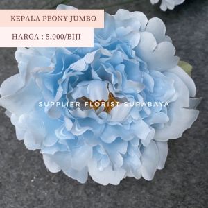 [KEPALA SAJA] KEPALA PEONY JUMBO PEONY HEAD ONLY ARTIFICIAL FLOWER DIY SCARPBOOK PIGURA BUNGA SESERAHAN SERASEHAN FLORIST BUNGA BESAR BUNGA PALSU BUNGA HIAS
