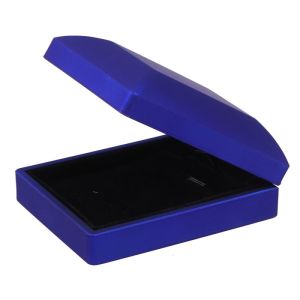 LED Light Jewelry Gift Box Velvet Pendant Necklace Storage Display Case Box For Proposal Engagement
