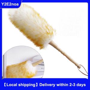 【Local shipping】 Wool Duster Household Cleaning Dust Duster Brush Car Cleaning Sweeping Dust Home Daily Use Washable Clean Houseware Tools