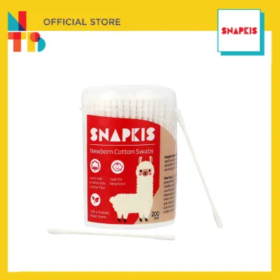 Snapkis Newborn Cotton Swab 200pcs