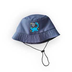 GRATIS  NAMA | Topi Anak Bucket Hat | Usia 2-8Th | TOPI DINO TOPI HEWAN
