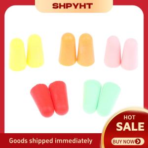 SHPYHT✨ Comfortable Sleeping Earplugs 20Pcs Noise Reduction Reusable Soft Foam for Travel Study Concentration