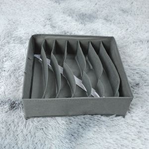 Túi Vải Lưới Đựng Đồ Lót Tất Vớ Nhiều Ngăn Khay Xếp Chia Ô Đựng Đồ Để Tủ Quần Áo Gọn Gàng