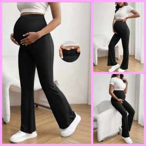 kelly Korean Fashion Pregnant Maternity Knitted Drawstribg  Wide Leg Pants for  Women   - xs to  large - stretchable  - premium quality  - excellent quality  - made of imported fabric  - classy and elegant  - fabric from abroad  - soft and comfortable  -