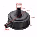 Air Compressor Filter Male Thread Black Plastic. 