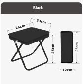 Travel Portable Folding Chair Lightweight Outdoor Seat for Camping Fishing Beach
