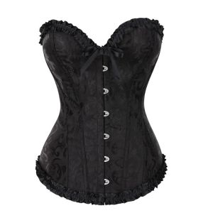 Corset Plus Size Body Shaping Lace Up Corsets Bridal Wedding Party Women Crop Tops Corsets