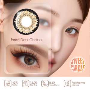 NEW SOFTLENS SWEET CIRCLE - PEARL 15.00MM (NORMAL DAN MINUS 0.50 S/D -10.00)