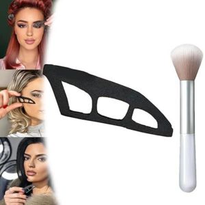 BAIXL Multi-functional Eyeshadow Stencil Wing Tips Reusable Wearing Aid Eyeshadow Aid Drawing Creative Easy Use Eye Shadow Tool Adults