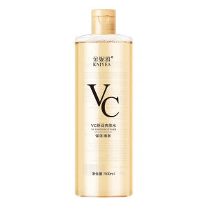 500ML VC Brightening Moisturizing Toner Anti-oxidation Shrink Pores Whitening Essence Water