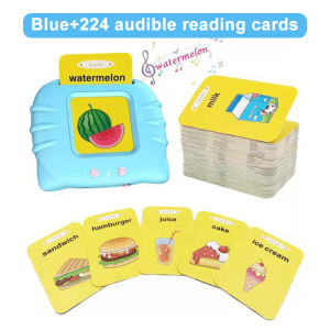 Flash Cards English Education Machine Baby Learning Talking Toys Card Reading Learning English Machine Children Christmas Gift Interactive Toys for Age 2-6