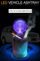Asbak Mobil Keren LED Blue Light RGB Car Ashtray Asbak Rokok Mobil Asbak Di Dalam Mobil Portable. 