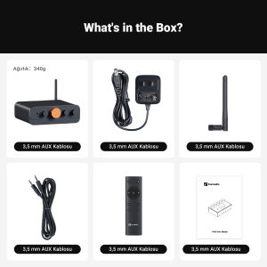 Fosi Audio HT4S Bluetooth 4.1 Home Sound Amplifier Mini Desktop Amp with TPA3116 and Bass Treble Controls for Speaker Subwoofer