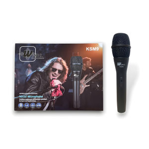 MBA AUDIO THAILAND ไมค์สาย WEMIC รุ่น KSM9 ไมโครโฟน Microphone ไดนามิกไมโครโฟนไมค์ร้องเพลง ไมค์ร้องคาราโอเกะ ไมค์เสียงดี