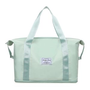 Travel Fitness Waterproof Foldable  Luggage Handbag Outdoor Luggage Storage Bag Dry Wet Separation Fitness Bag Handbag2026