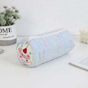 INEXTIN Cảm ứng mềm Túi đựng bút Sức chứa lớn Màu hồng Hộp Bút Chì Di động Hộp đựng văn phòng phẩm Quà Tặng sinh viên