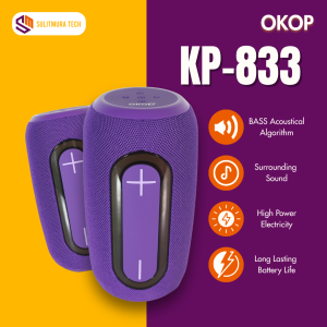 OKOP KP-833 Portable Wireless Speaker Bluetooth Speaker Hi-FI Stereo Sound