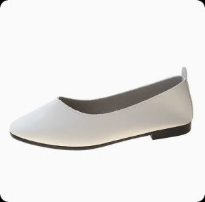Free Shipping Korean-Style Single Shoes Small Leather Shoes Square-Toe Driver Shoes Suitable For Work And Office Wear Spring And Autumn Collection Trendy And Comfortable