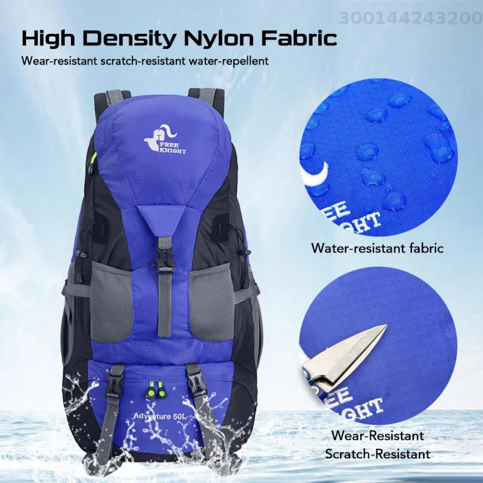 Free Knight 50L Hiking Backpack Water resistant Camping Backpack Bag Daypack for Backpacking Traveling Trekking Climbing Lazada PH