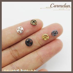 [Carmelun] 24Pcs Mini Button Buckle for DIY 1/6 Doll Clothes Invisible Snap Sewing Parts