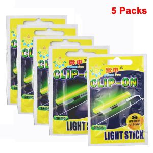 CC SP Lighting Green Tackle Night Fishing Fluorescent Luminous Glow Stick Fishing Float Light Sticks Lightstick