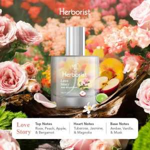 Herborist Eau De Parfum 30ml | Parfum Wanita | EDP | Perfume FREE Phone Strap