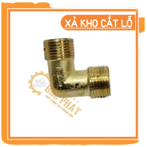 CO vuông bằng Atemol 2ren 16.5mm máy nén khí máy bơm hơi có dầu CO3024AT