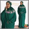 Mukena Terusan Dewasa Bordir Kalung Mukenah Terusan Rayon Jumbo Mukena Lajuran Traveling Cantik. 