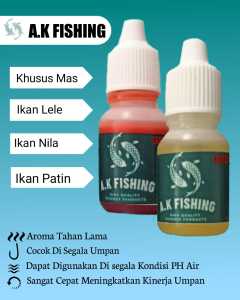 Promo Cuci Gudang || Essen Oplosan Murni Spesial AK Fishing 30ml