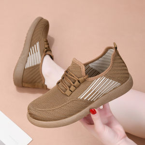 Free Shipping WomenS Shoes 2026 Spring New WomenS Casual Slip-On Shoes Mom Shoes Fashion Versatile Flat WomenS Shoes