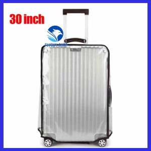 FLYBUY SHOP Clear PVC Suitcase Cover 20 Inch Luggage Covers for Suitcase Luggage Protector Suitcase Cover (20(17.32H x 14.96L x 7.87W))
