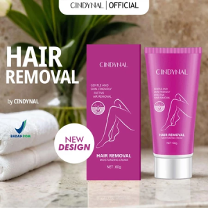 Cindynal Hair Removal Perontok Bulu Kaki Tangan Permanen Ampuh / Penghilang Bulu BPOM