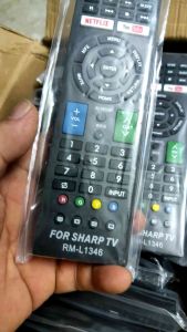 Điều khiển tivi sharp- phím mền hàng đẹp