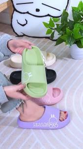 [Free Shipping] Rogue Rabbit Slippers Womens Summer Cartoon-Style Cute Non-Slip Thick-Soled For Couples Indoor And Home Use New Style Mens Slippers.