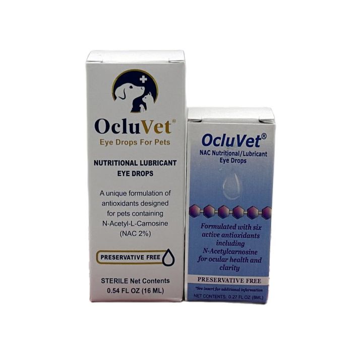 OcluVet Cataract Eye Drops for dogs and cats 16ml BIG bottle revolutionary nutritional lubricant