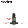 Đầu Bulong 1/2 Chữ T Có Lỗ Vít VITO Thay Thế Cho Máy Bulong Máy Bắn Vít. 