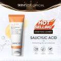 SKINEVER Salicylic Acid Refreshing Scrub Cleanser Oil Control Acne Deeply Cleansing Exfoliates. 