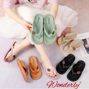 SENDAL JEPIT WANITA ANTISLIP BEAR WONDERLY M2288