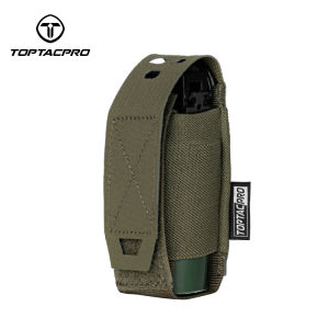 TOPTACPRO Tactical Flash Pouch Tool Bag Modular MOLLE Hiking Camping Pouch Equipment Tactical Accessories 8502