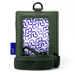 Wallts Lorey Army Gantungan ID Card Kantor Kasual Anti Air Pria Wanita